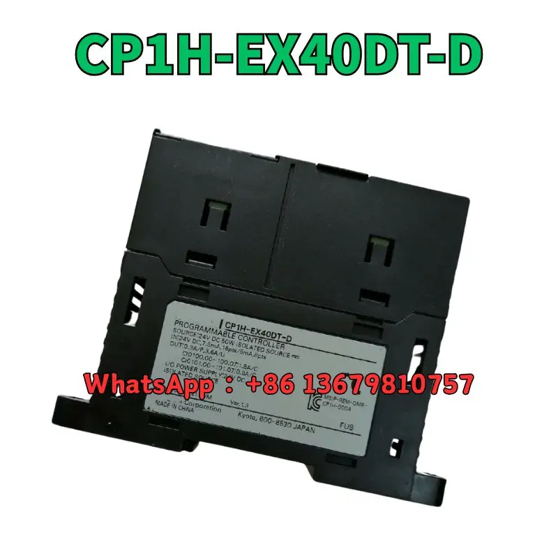Módulo usado CP1H-EX40DT-D teste OK Transporte rápido