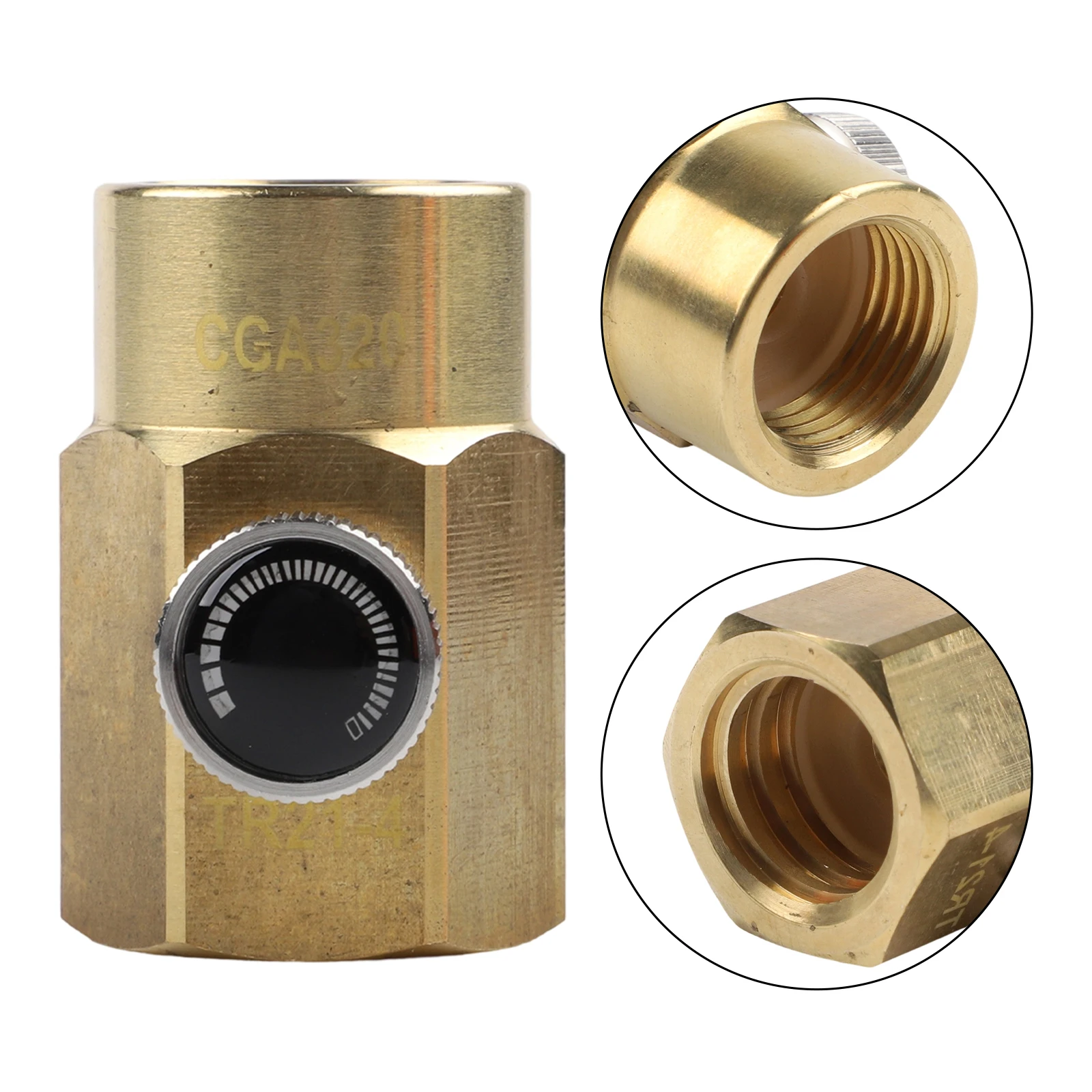Gold Cylinder Refill Adapter Easy To Use Cylinder Adapter Brass Fittings Bulk Cylinder Refill Refill From Larger Cylinders