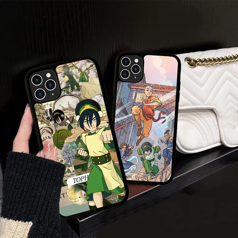 Anime A-avatar Airbenders Phone Case Silicone PC+TPU For For IPhone 11 12 13 14 15 16 Plus Pro Max Cover