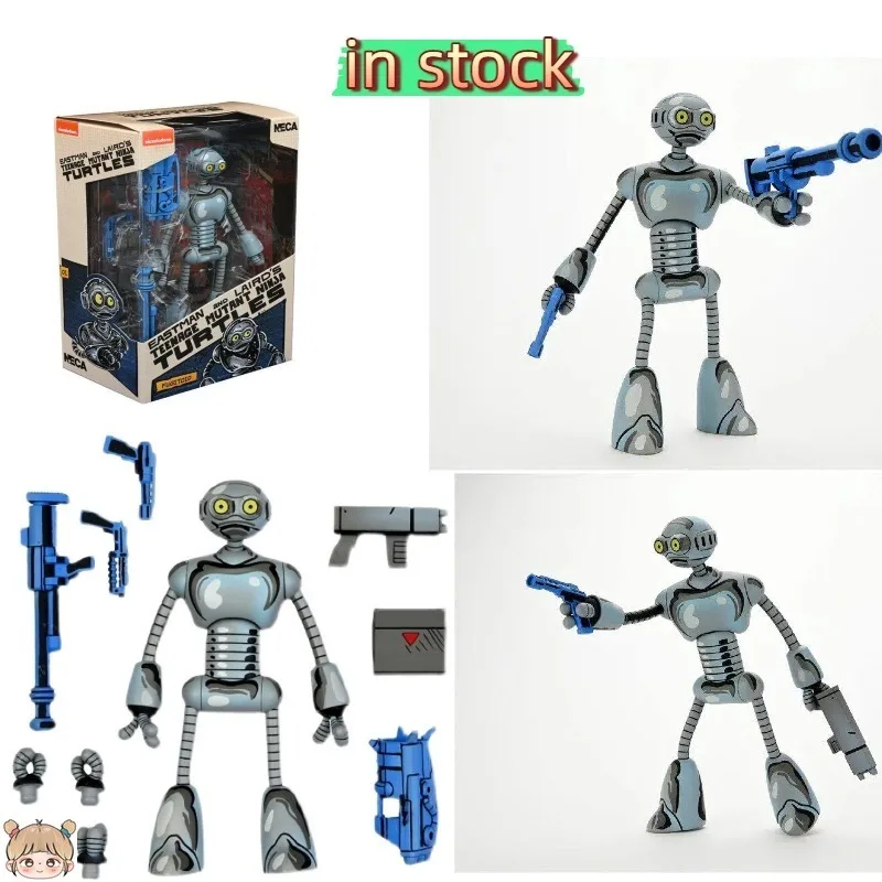 

NECA Teenage Mutant Ninja Turtles Fugitoid 7" Action Figure Anime Doll 18cm Model Collection Toys Gifts