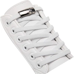 1 paio di lacci per scarpe senza cravatta lacci magnetici con chiusura magnetica senza cravatte lacci elastici Sneakers bambini adulto piatto rapido lacci delle scarpe su magneti