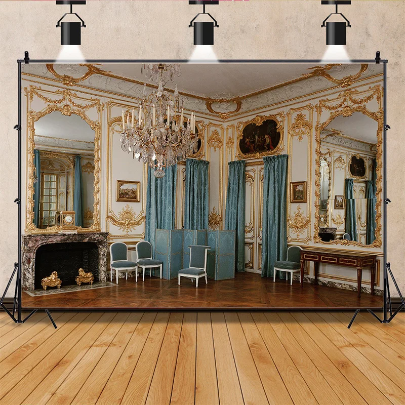SHUOZHIKE-fondos de fotografía clásicos de palacio de estilo europeo, Retro, accesorios de arte, castillo, estudio de arquitectura, Fondo de ZS-11