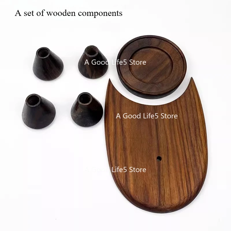 Suitable for Niche Bean Grinder Zero Italian Coffee Grinder Black Walnut Modified Accessories Powder Receiver