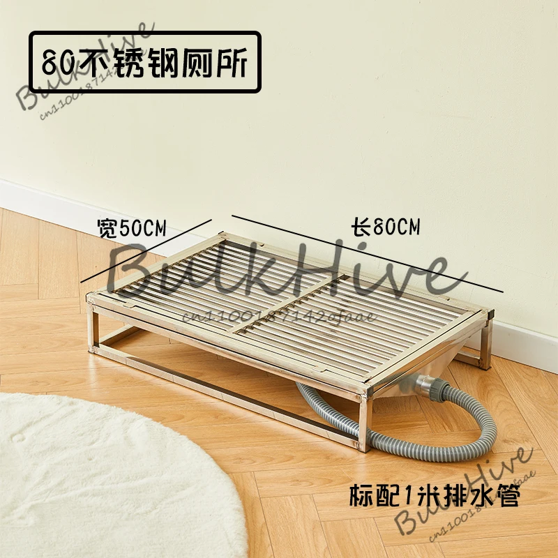 

Туалет для собак из нержавеющей стали с фиксированной точкой дефекации, автоматическая очистка, туалет для собак, писсуар, специальное судно для собак, умывальник для собачьего туалета