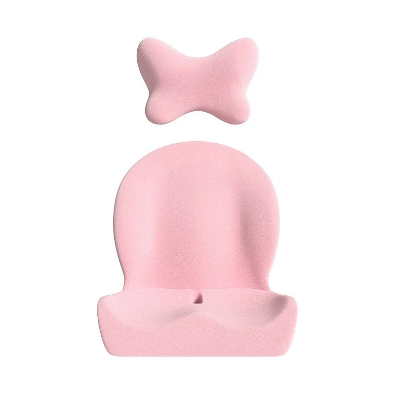 

Car neck pillow memory cotton small height increase seat cushion high-end car seat waist back cushion