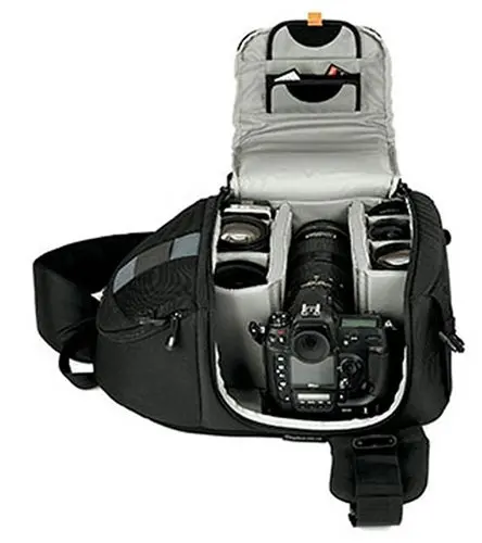Voor D750 Voor 5div Echte Slingshot 300 Aw Dslr Camera Foto Sling Schoudertas Met All Weather Cover