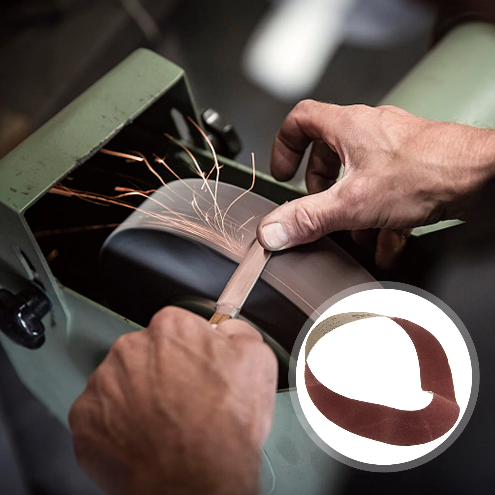 

Sanding Belt 80 Grit Belt Sander Paper For Wood Metal Grinding Polishing Replacement Belts For Woodworking Tools Bench