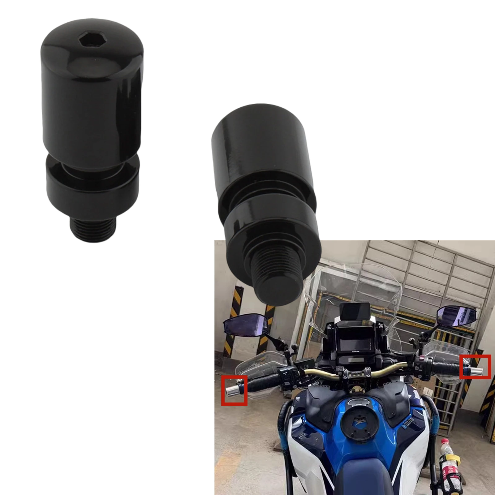 

Заглушка руля мотоцикла, торцевая крышка, хвостовая ручка для Honda AFRICA TWIN CRF1100/CRF1000/XADV750