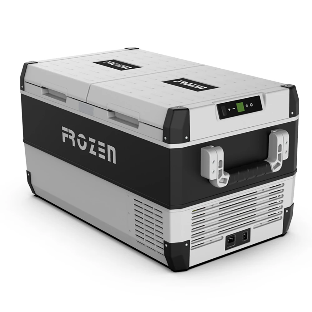 Big Model Camper Van Fridge 75/95L DC 12V 24V Compressor Dual Use Car Fridges Freezer Cooler For Camping Truck RV Boat