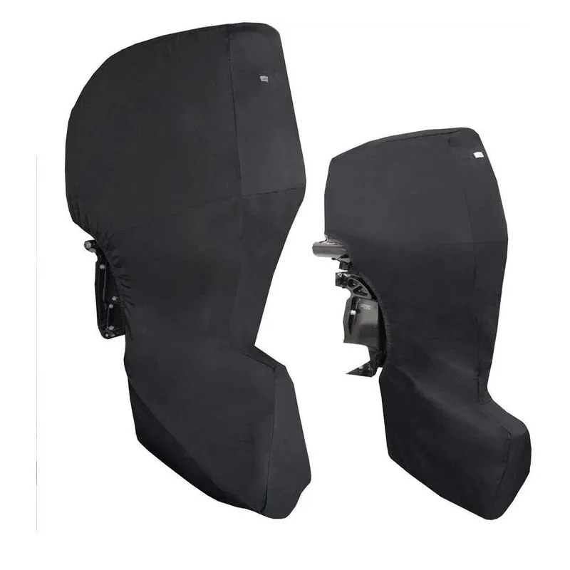 Motorbootsabdeckung PA wasserdichte regensichere Bootsabdeckung, Yachtbootsmotorabdeckung, 420D Bootsabdeckung 6–225 PS, einfach und tragbar – Detail 5