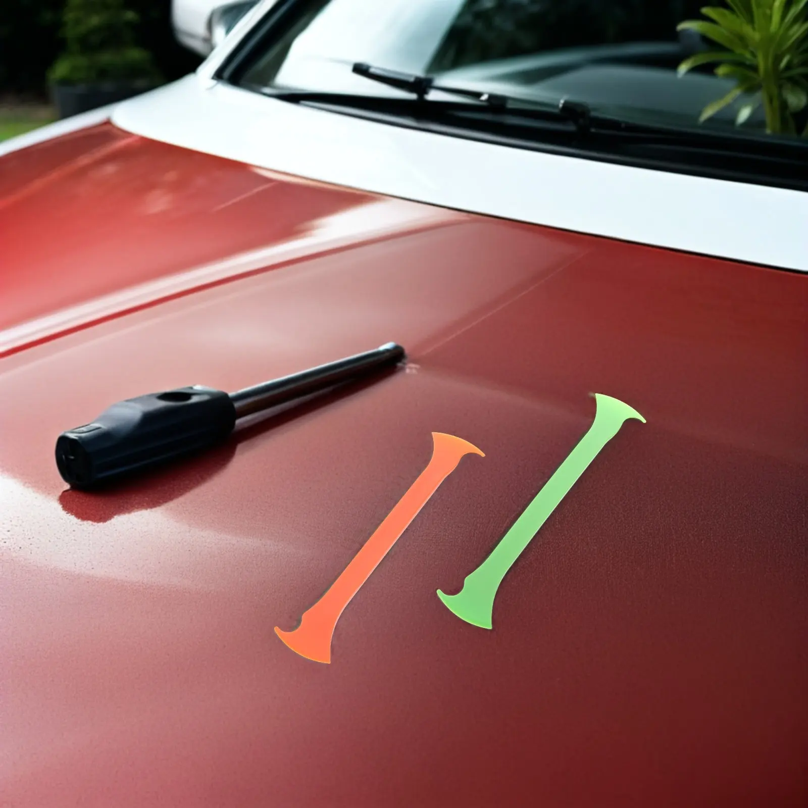 10 Pcs Car Decal Applicator Window Tint Installation Kit Automotive Vinyl Wraps Tools Scraper Edge Trim