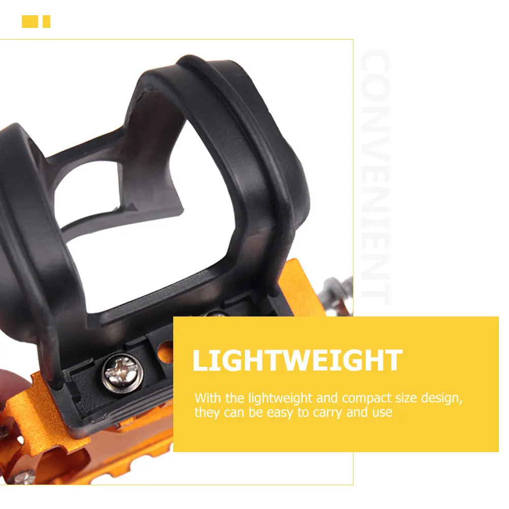 

1 set 1 Set Professional Bike Toe Cages Adjustable Foot Straps Durable Wear-Resistant Pedal Straps Easy Install Disassembly