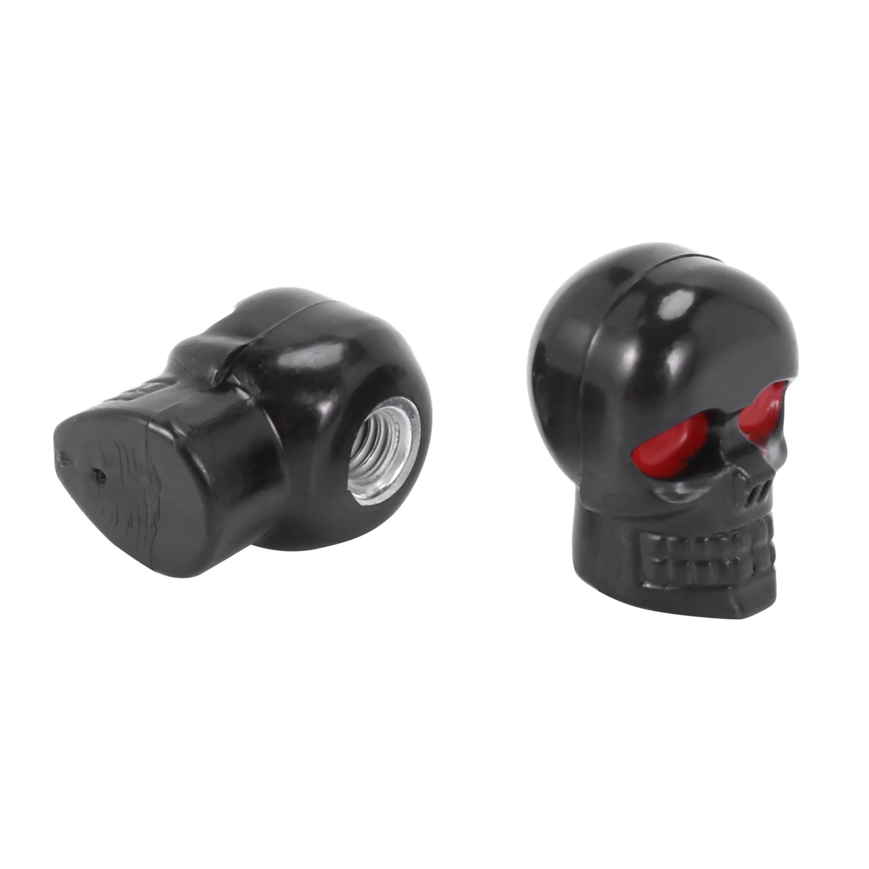 

3 Pair Motorcycle Skull Number Plate Frame Screws Fitting Screw Black