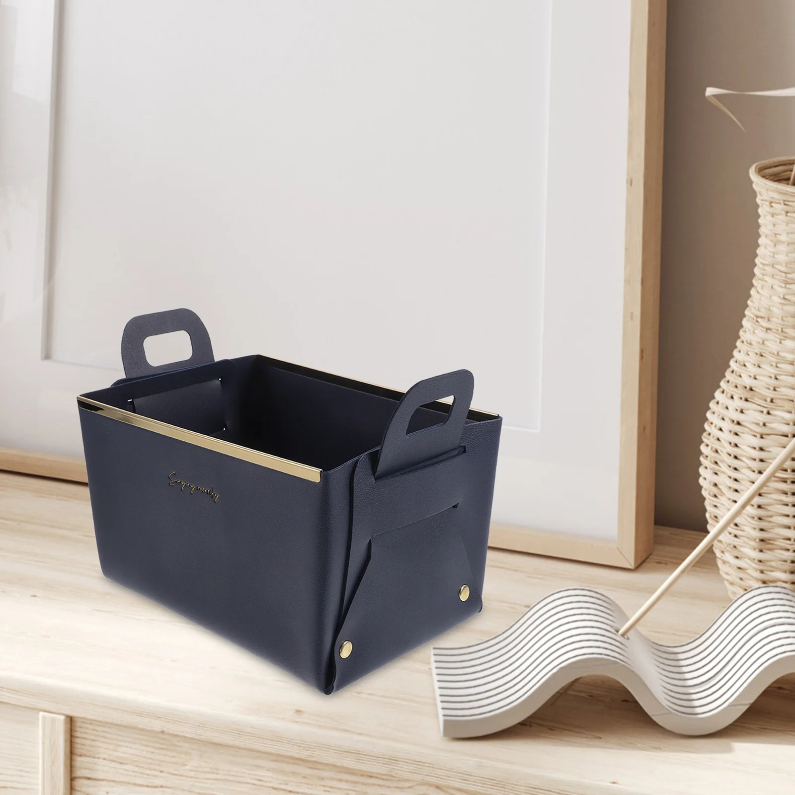 

Storage Box Desktop Organizer Sundries Holder For Home Office Multifunctional Key Jewelry Combs Tray Entryway Porch Tidy