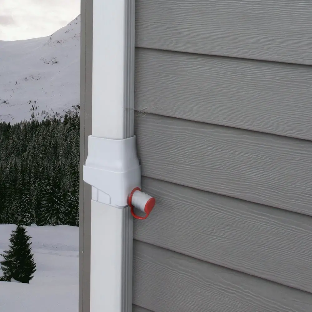 Rainwater Harvesting System Diverter For Lanshan Downspout Gutter Filter Plastic Water Saving Garden Irrigation Accessories