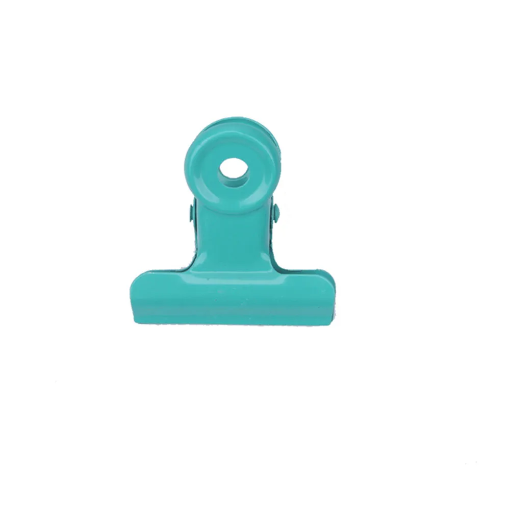 

12Pcs Food Sealing Clips Plastic Portable Dampproof Sealing Clips Snacks Food Clip(Light Green + Dark Blue + Pink )