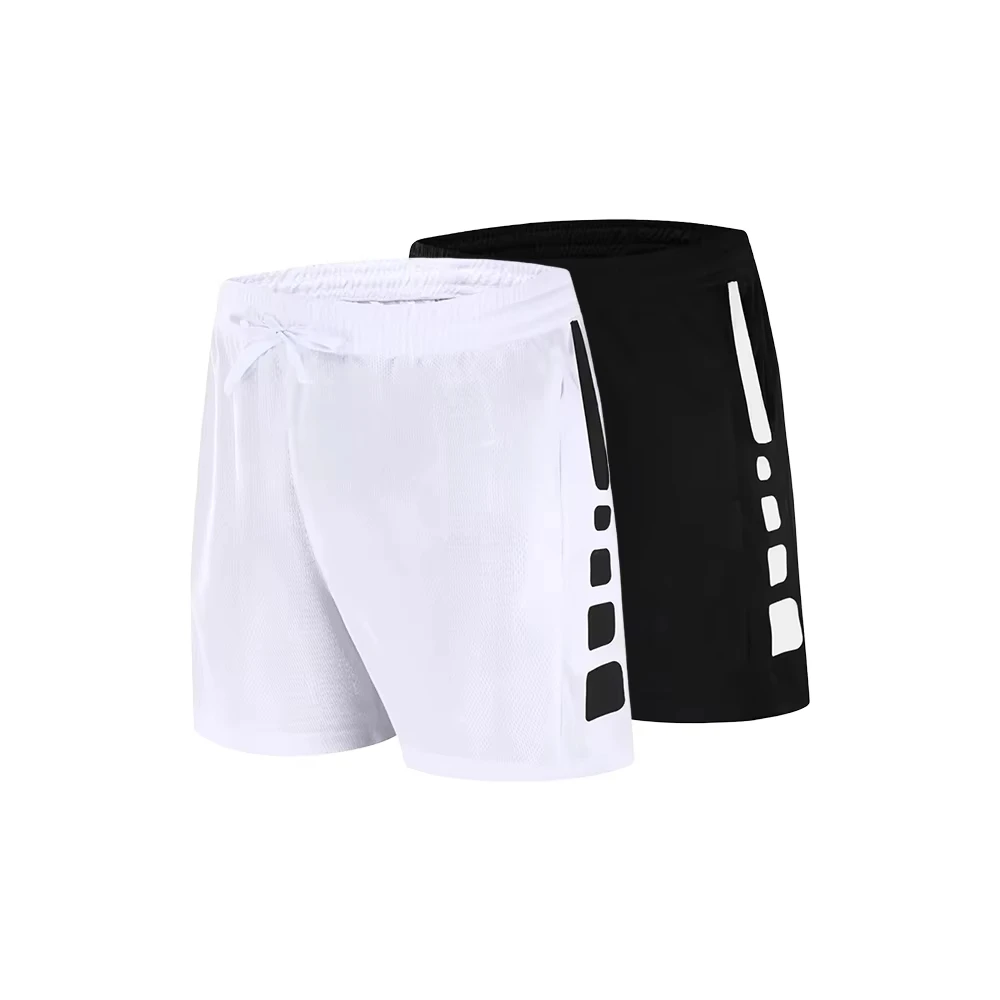 Basketball Shorts Training Active Shorts Loose Pockets Cycling Exercise Training Running Bodybuilding Sports Bottom Clothes Moto