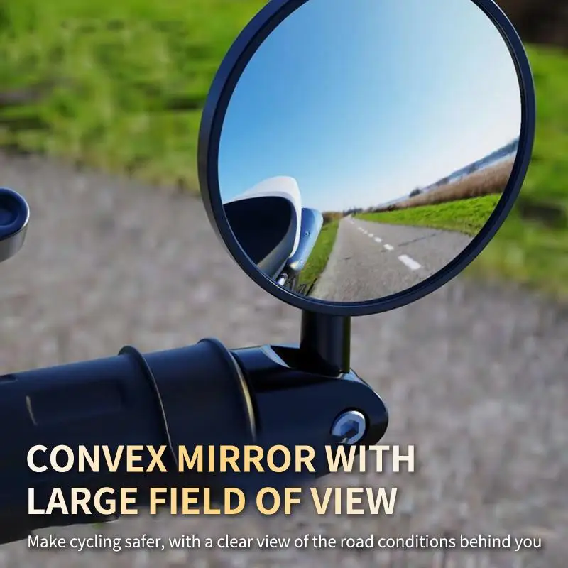 

1Pair Motorcycle Handlebar Rearview Mirror Handlebar Extended Rear View Mirror