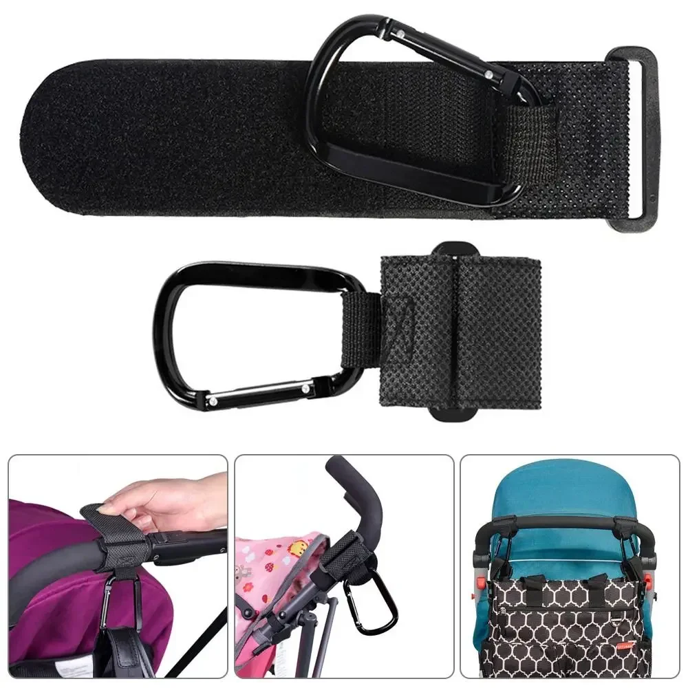 

Hook Loop Storage Bag Hooks Stroller Carriage Stroller Climbing Buckle Hook Stroller Hook Metal Pram Pushchair Hanger Hanging