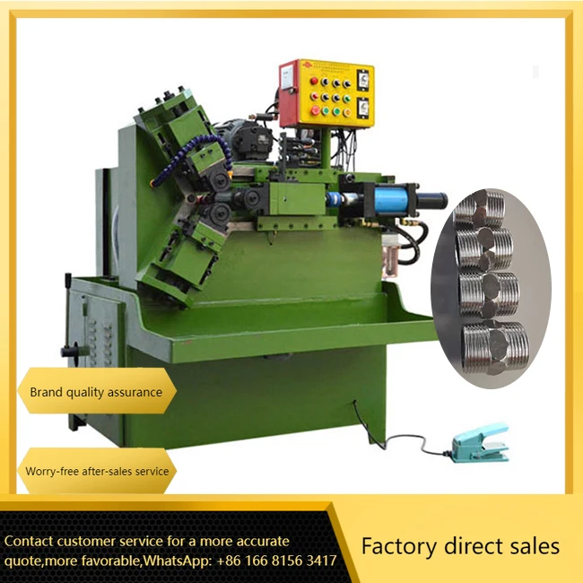 Automatic Three-axis Wire Rolling Machine Hollow Pipe Straight Thread Pattern CNC Hydraulic Wire Rolling Machine