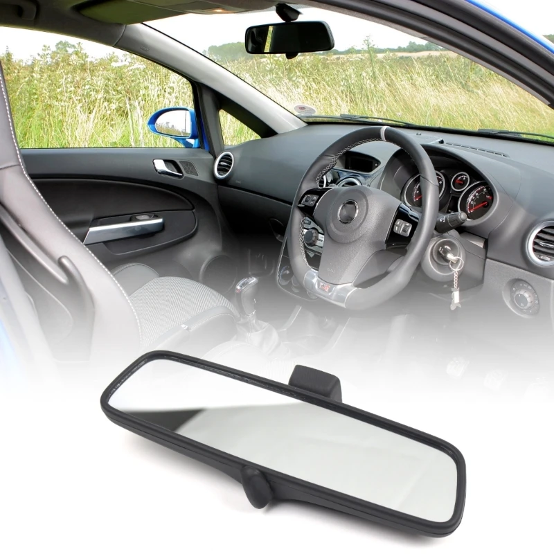 XA6H Plastic Car Rearview Mirror Anti Glares Manual Mirror 6428257 for Vauxhall