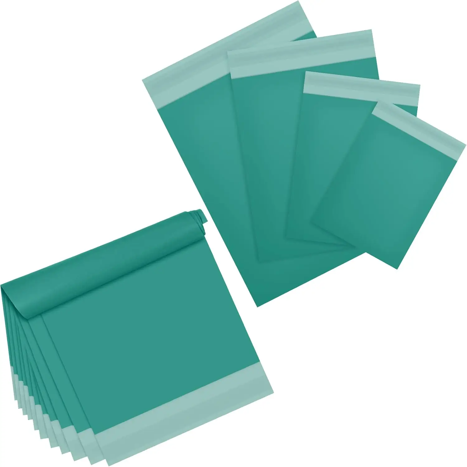 Green Express Packaging Bags Thickened Express Bags Multi-Purpose Waterproof and Durable Ideal for Clean Clothing Document Packa