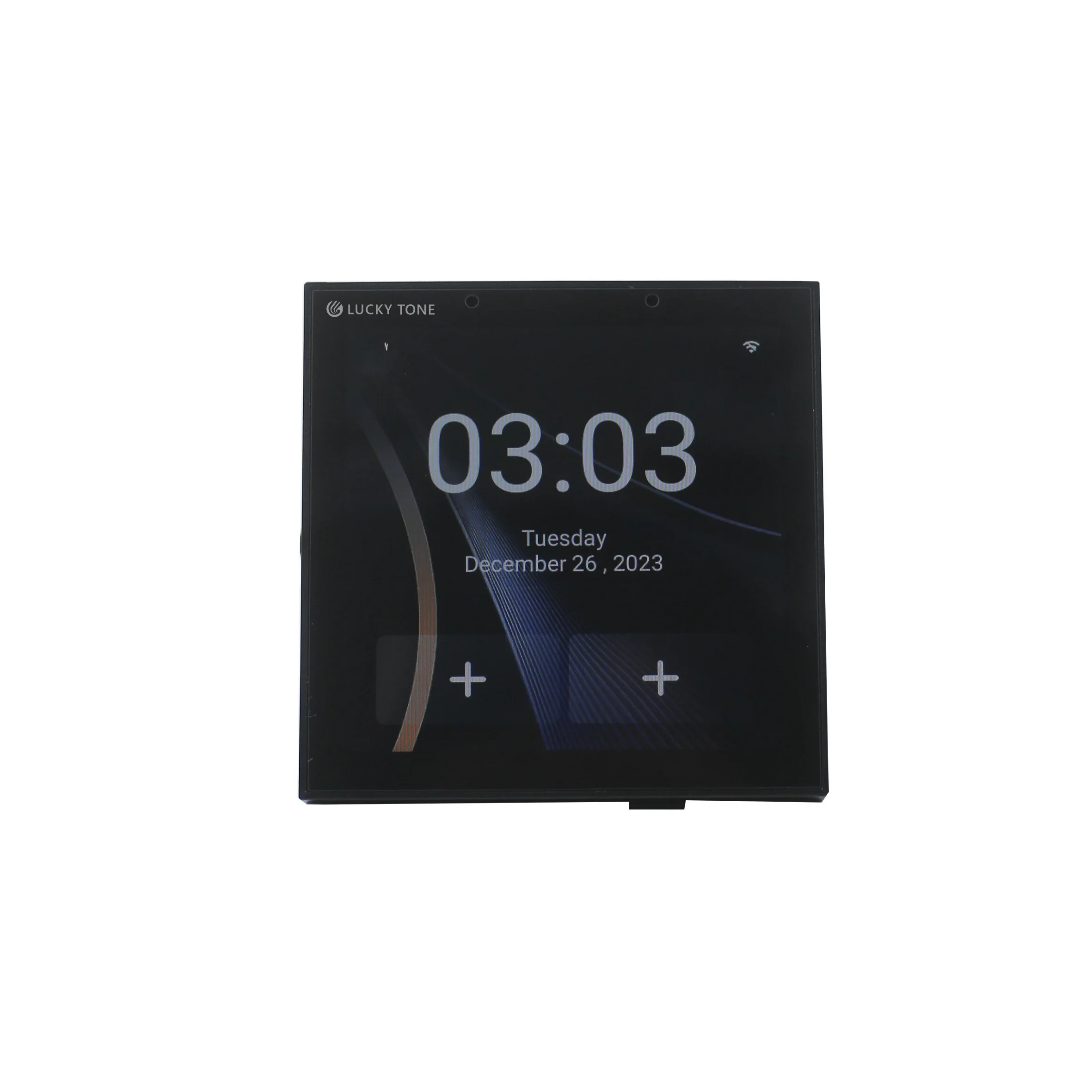 

M 4 Inch Touch Screen 4 Channel Wall-Mounted Home Theater System Mini Stereo Wall Amplifiers With Usb/Tf/Tuya Zigbee
