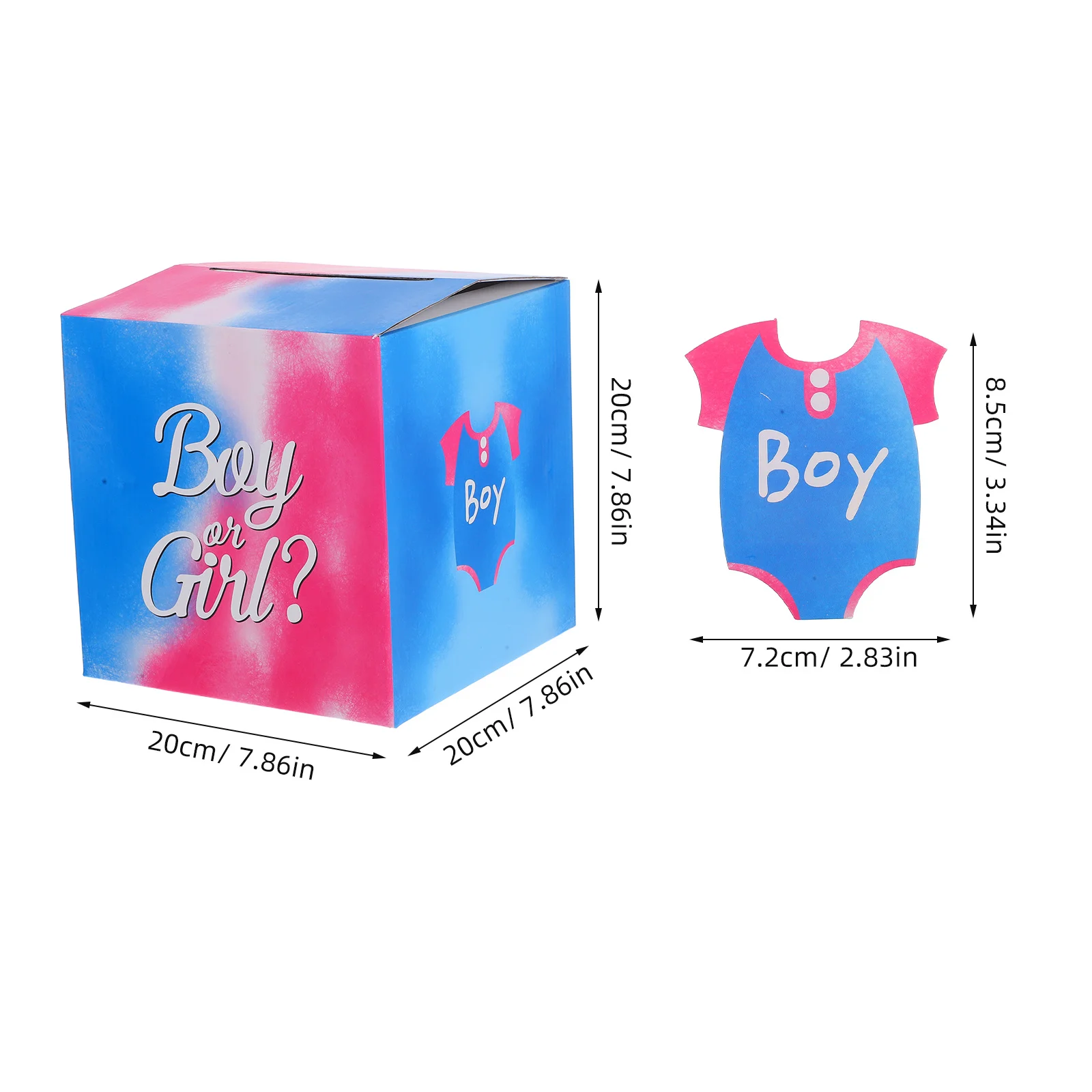 61 قطعة ألعاب الحفلات تكشف الجنس صندوق التصويت بطاقات الاقتراع زينة متعة التفاعلية للضيوف الجنس تكشف دبابيس صبي أو فتاة