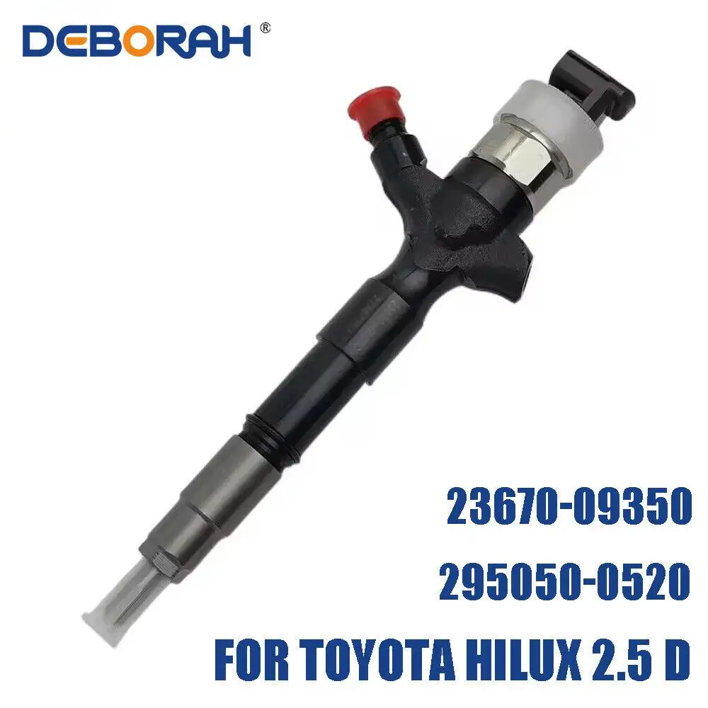 4X Fuel Injector 295050-0520 for Toyota Hilux 2.5D 3.0D 1KD-FTV 2KD-FTV 23670-09350