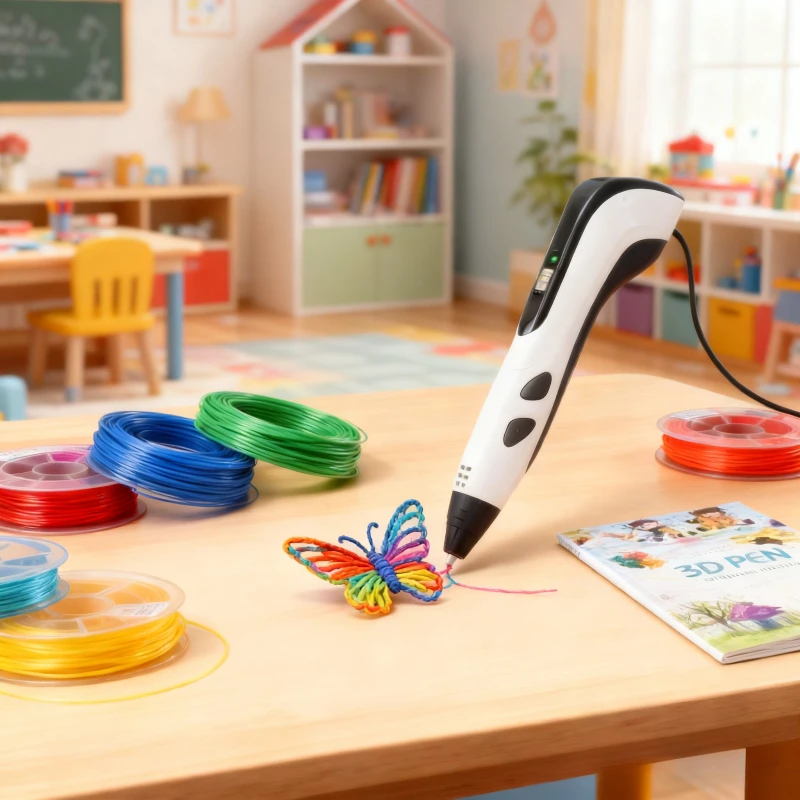 Inteligentna długopis do druku 3D, długopis do rysowania puzzli dla dzieci, długopis do graffiti, zabawny prezent świąteczny na puzzle