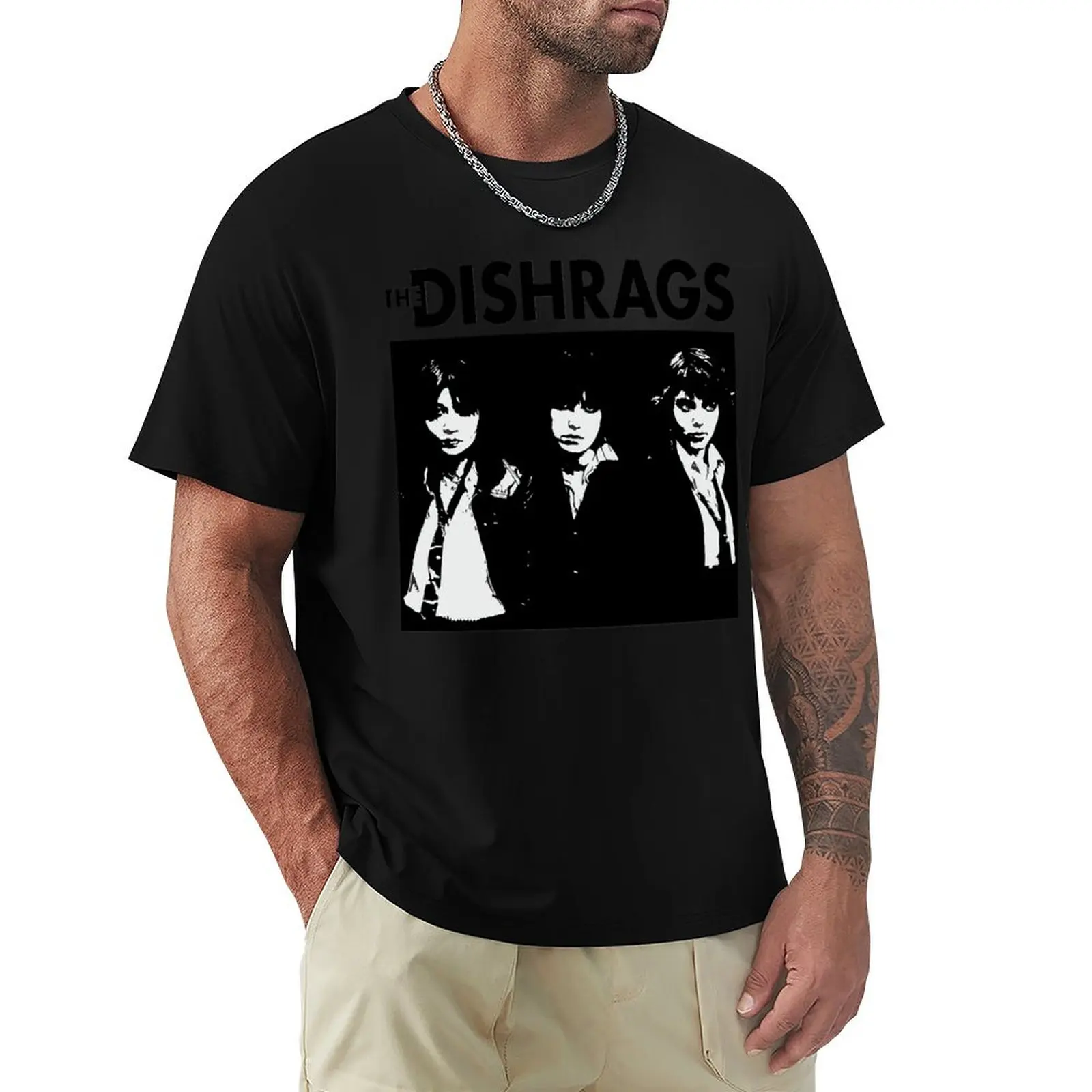 The Dishrags Canadian all-female punk rock band T-Shirt Quick Dry Training Short Sleeve Tee
