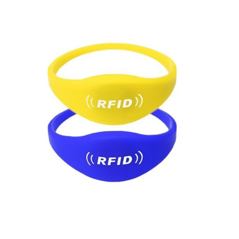 Customized. Amusement Park Sauna Scenic Area RFID Bracelet Production NFC Chip Member Consumption Identity Identification