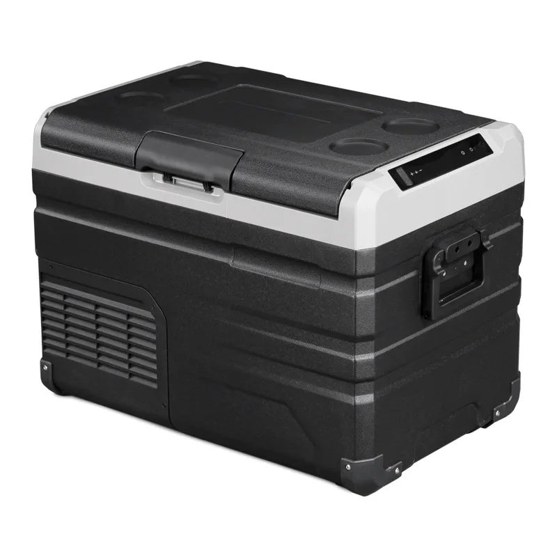 

Car Refrigerator, TS Series, 12V/24V Compressor Cooling, Portable Mini Fridge for Car and Home Use, Freezer and Chiller