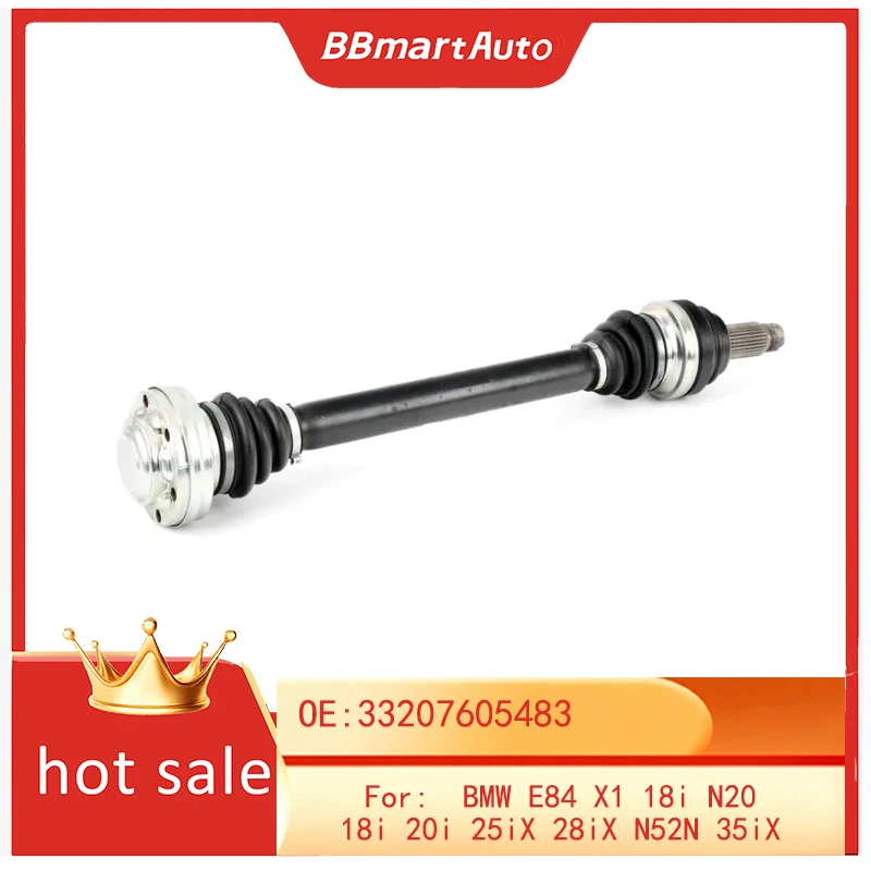 

33207605483 BBmartAuto Parts 1szt Tylny lewy wał napędowy do BMW E84 X1 18i N20 18i 20i 25iX 28iX N52N 35iX