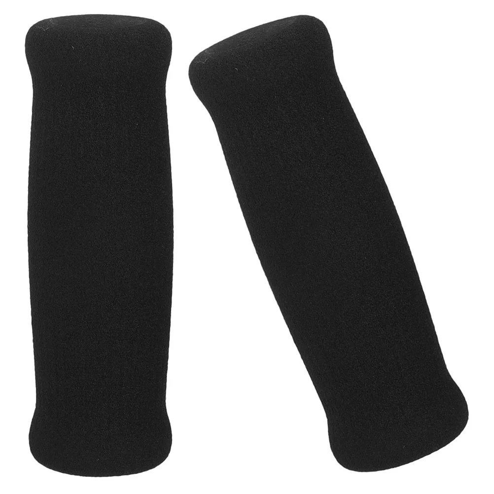 2 Pcs Walking Aid Handle Cover Walker Accessories Cane Grip Small Nonslip Grips for Sponge Elderly Chair Travel Thicken Handles