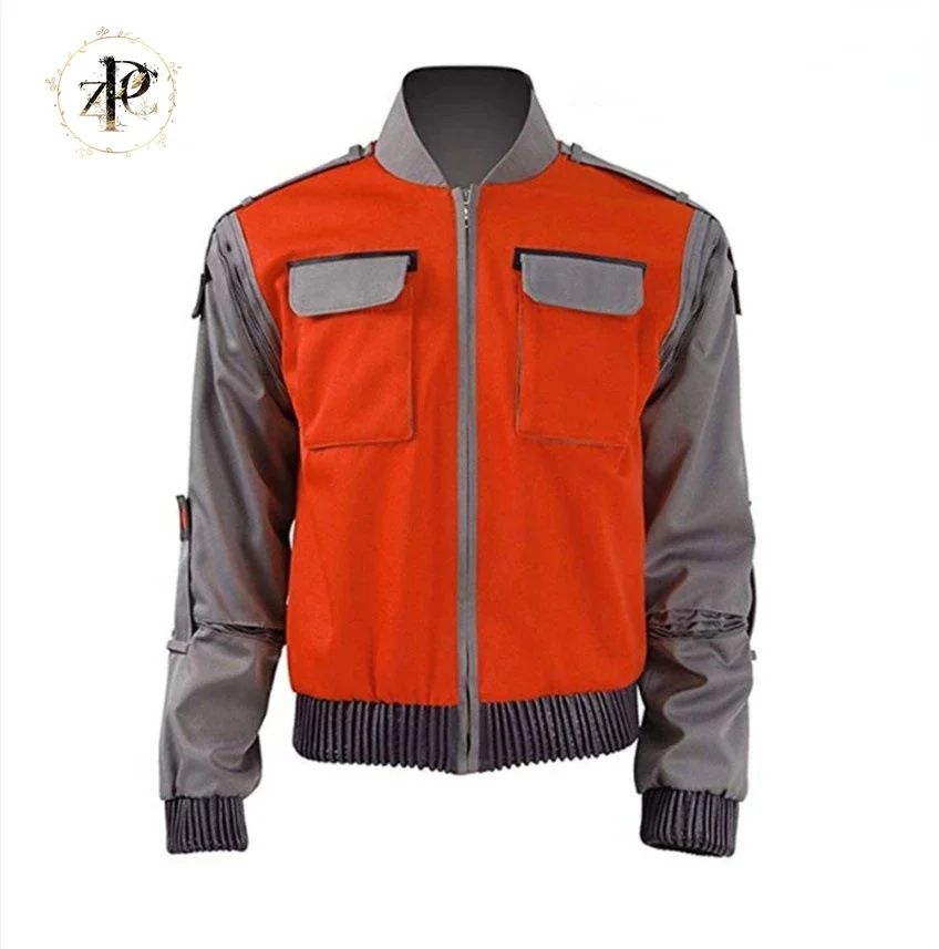 Movie Back To The Future Jr Marlene Seamus Marty McFly Retour Vers Le Futur Cosplay Costume Jacket Halloween Costumes