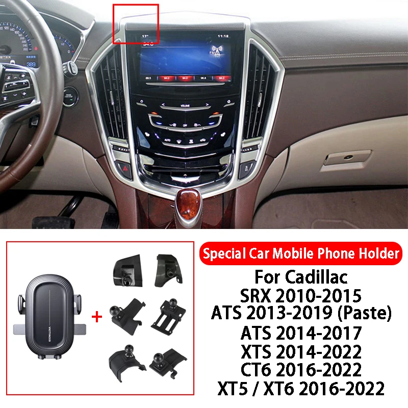 

Car Mobile Phone Holder For Cadillac SRX ATS XTS CT4 CT5 CT6 XT4 XT5 XT6 Air Vent Mounts Special Bracket Accessories