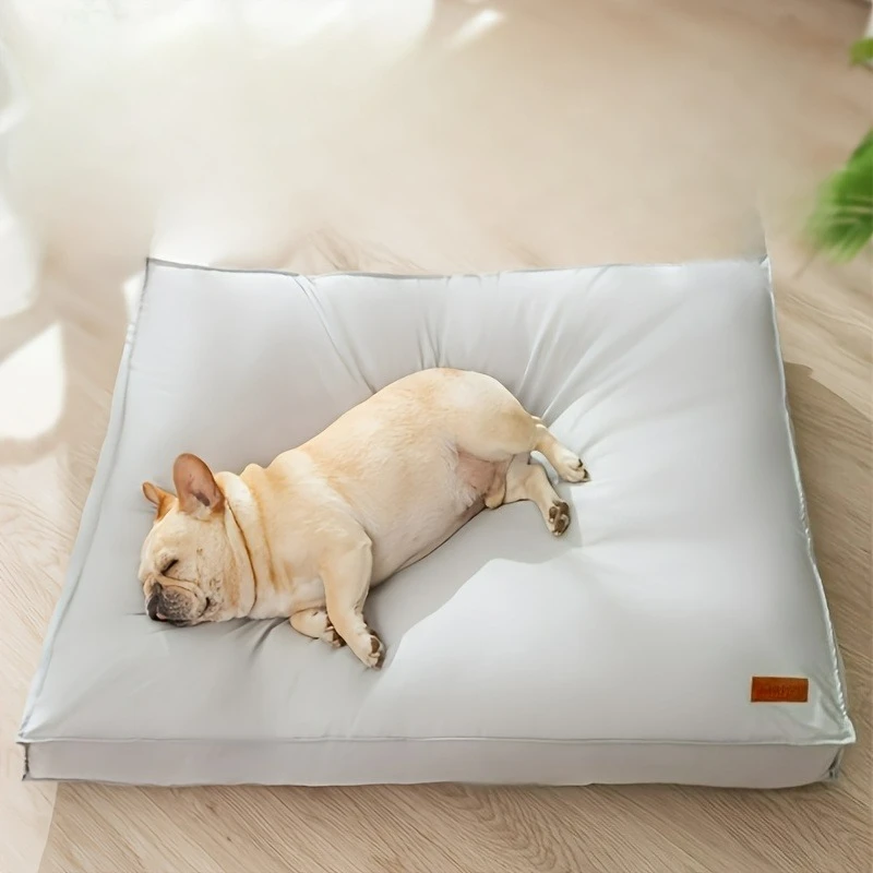 

Всесезонный диван для собак со съемным моющимся чехлом — теплая полиэстеровая кровать для маленьких и больших собак