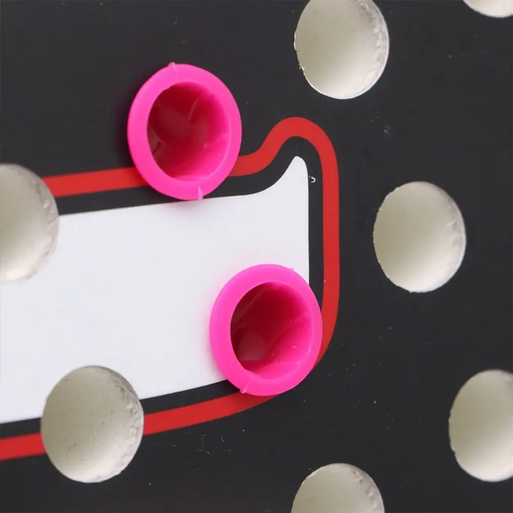 15Pcs Plastic Padel Racket Dampeners Colorful Ring Shape Tennis Racket Dampener Vibration Reducing Clear Storage Case