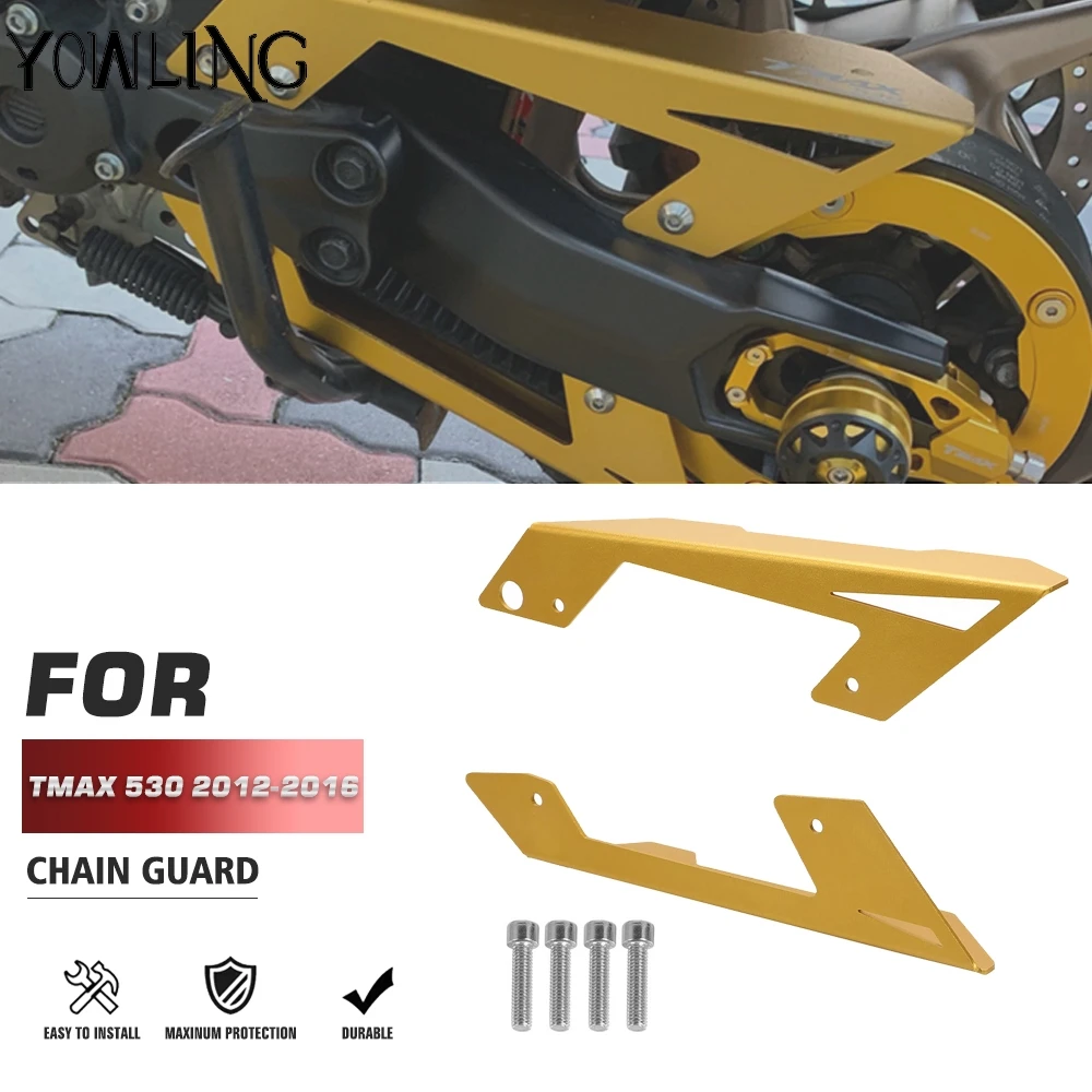 For Yamaha TMAX 530 2012 2013 2014 2015 2016 2017 2018 T-max 530 TMAX530 Motorcycle Accessories Chain Belt Guard Cover Protector