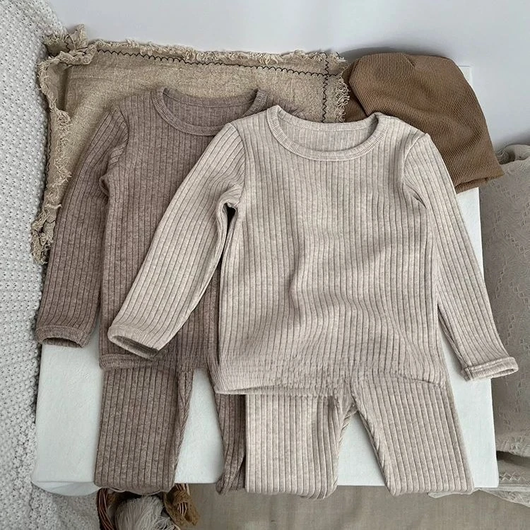Pajamas Spring and Autumn Girls Home Clothing Set Baby Western Style Childrens Personality Trendy Forest Series