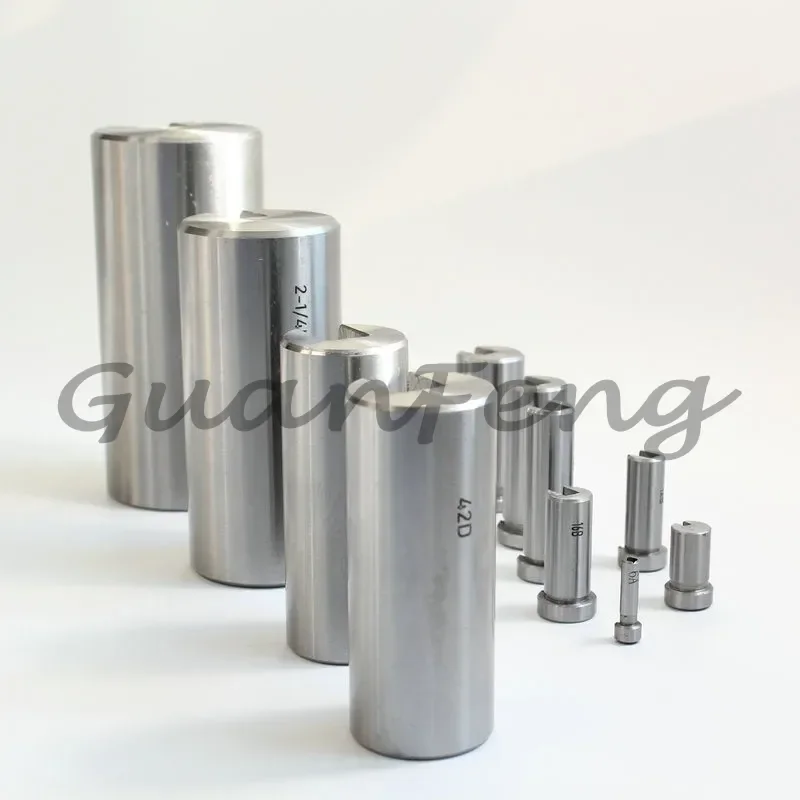 Metric & Imperial Keyway Pulling Tool Guide Sleeve, High Precision Liner Set for CNC Machining & Maintenance, Multiple Sizes