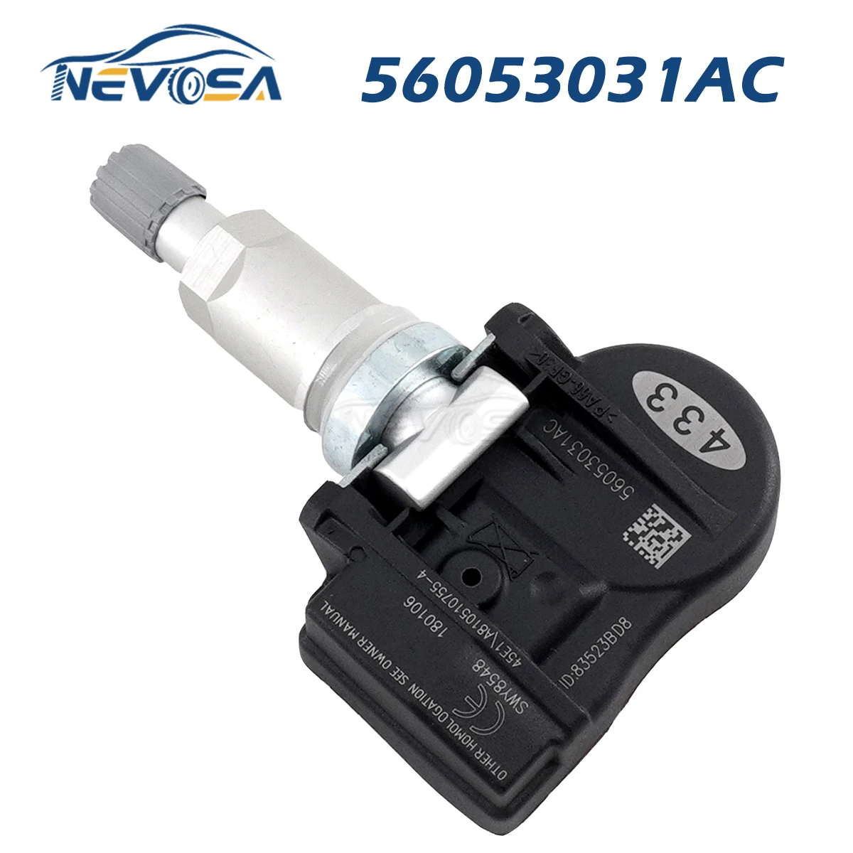 

NEVOSA 56053031AC TPMS Sensor For Chrysler 300 Sebring Voyager Dodge Journey Magnum Charger Jeep Grand Cherokee 2005 56053031AD