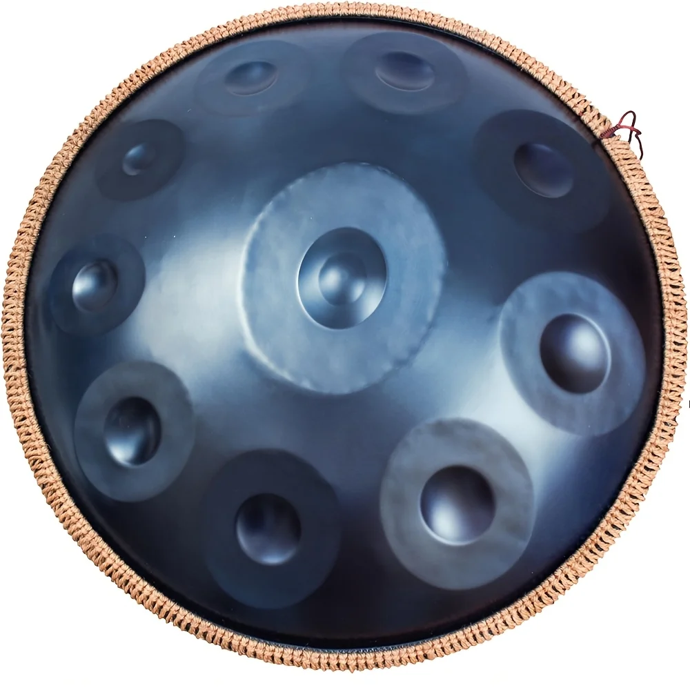 

A Premium Handpan Drum with 10 Notes in Kurdish D Minor, Measuring 22 Inches, Suitable for Yoga Meditation And Percussion