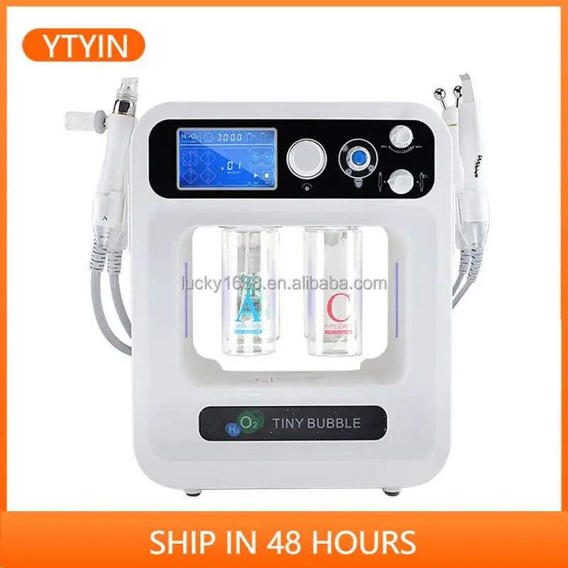

YTYINHome Use Hydro Dermabrasion Peeling H2O2 Tiny Bubble Facial Beauty Hine On Sale