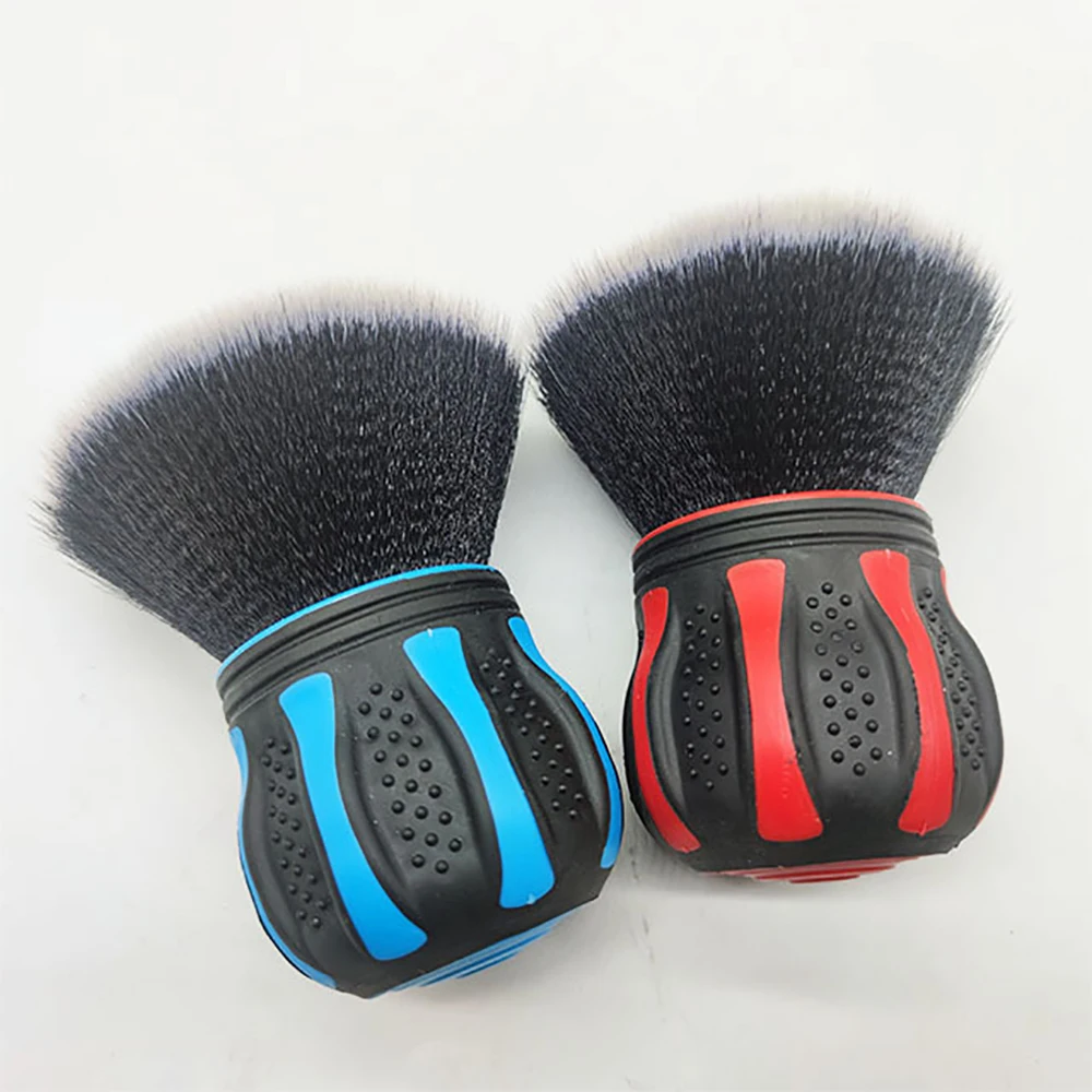 

Car Detailing Brushes With Storage Rack Covers Soft Bristles Auto Interior Dust Cleaner Car Detail Brush Cleaning Detail Tool