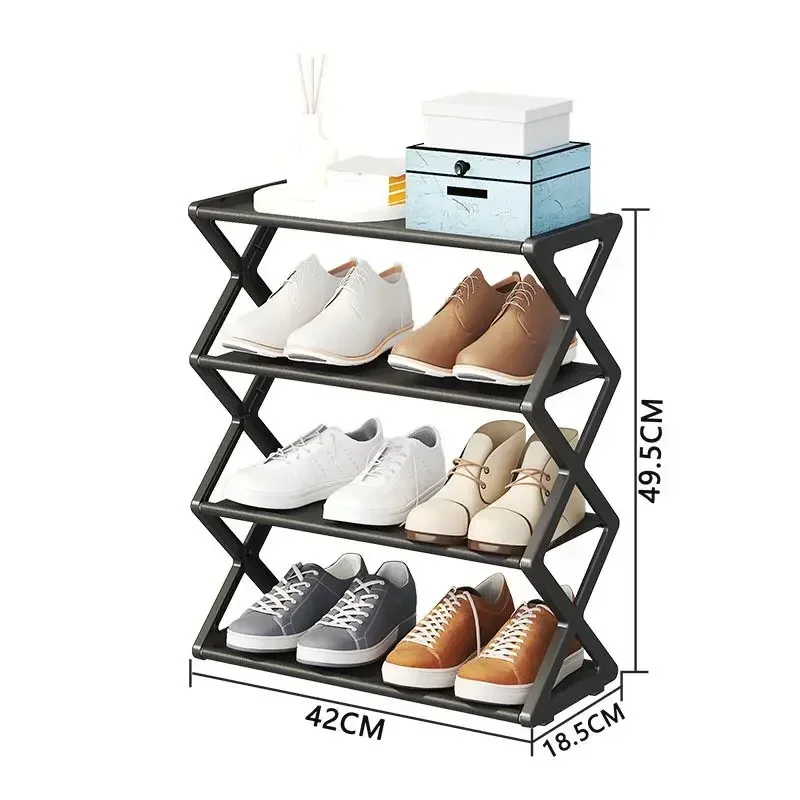 

Simple Small X-Shaped Dustproof Shoe Rack UL1430