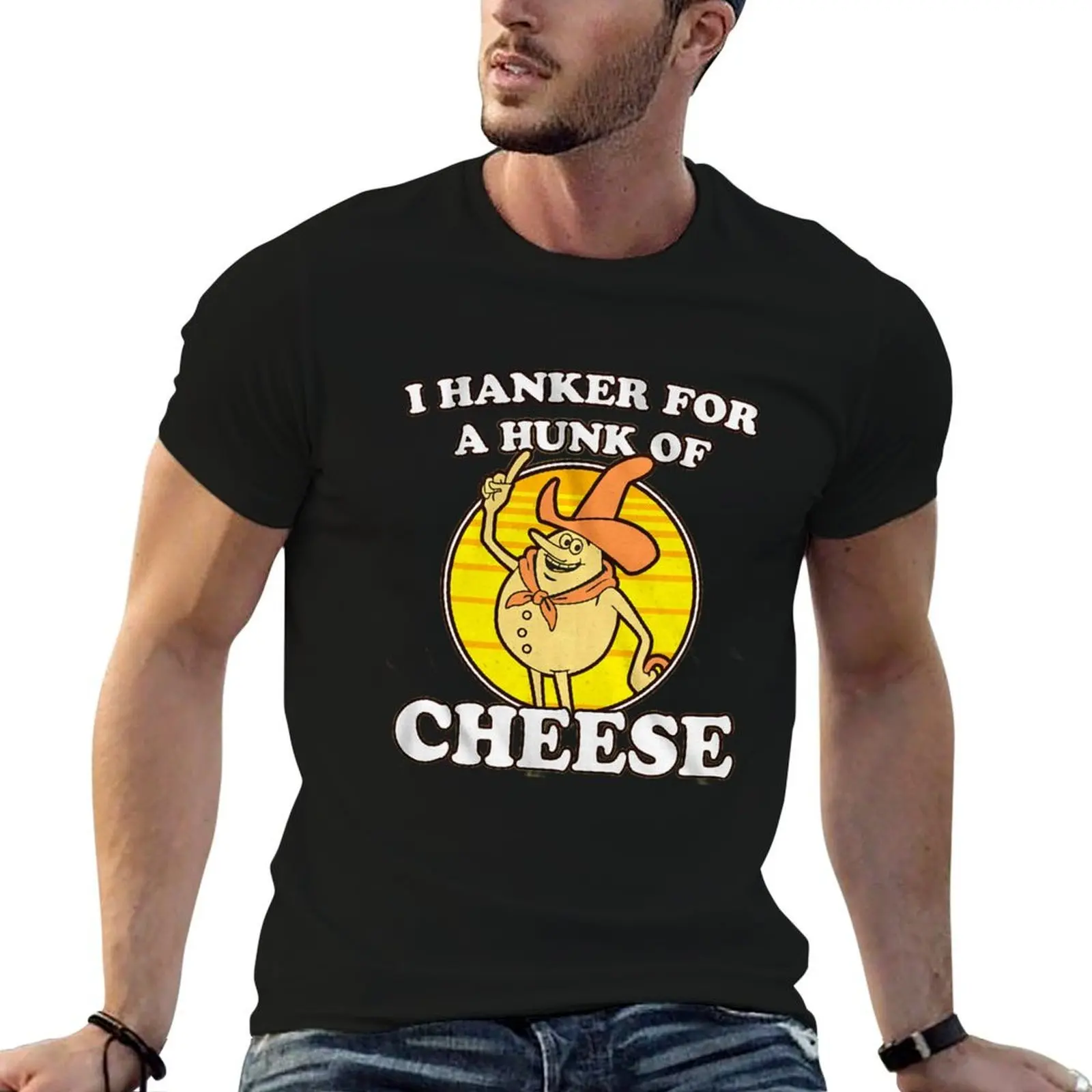 

I Hanker for A Hunk of Cheese Time for Timer T-Shirt t shirts for man slim fit essential t shirt T-Shirt