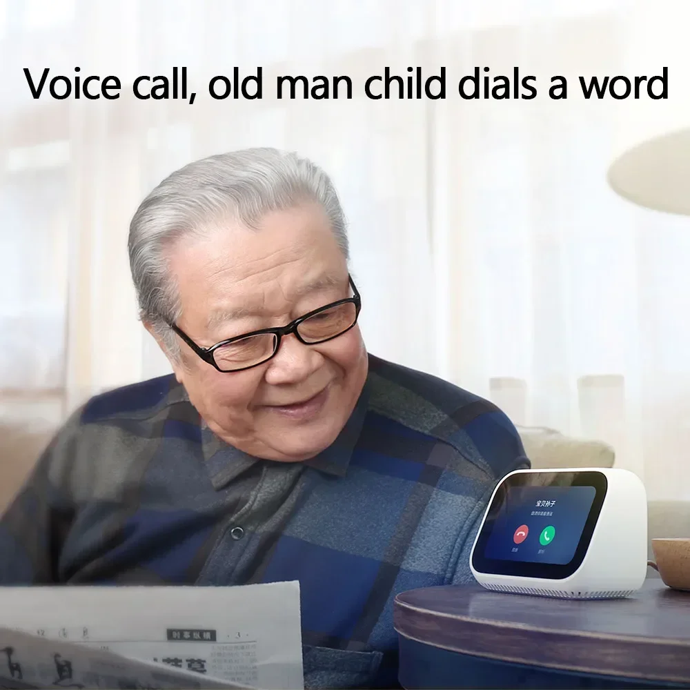 النسخة الصينية Xiaomi Xiaoai شاشة تعمل باللمس المتكلم Xiaoai زميل الدراسة الذكية المتكلم بلوتوث الصوت اللاسلكي Mijia APP ربط التحكم #3