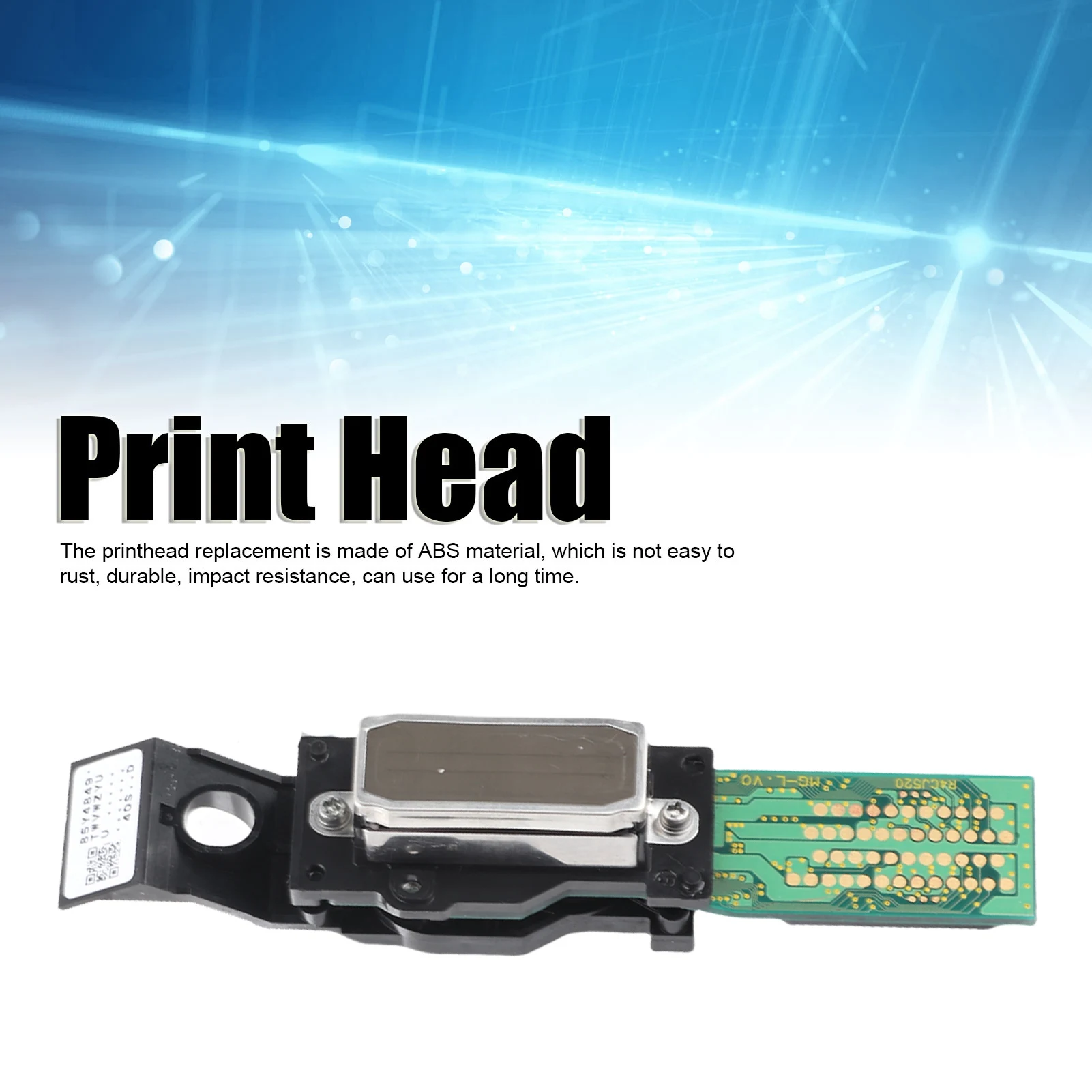 Tête d'impression à solvant écologique, tête d'impression ABS à solvant écologique pour remplacement de tête d'impression Roland DX4 JV4 JV3